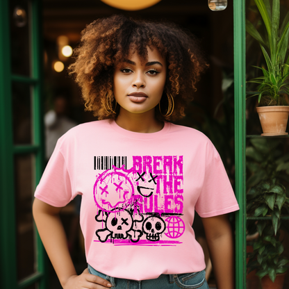 Break the Rules Streetwear T-Shirt