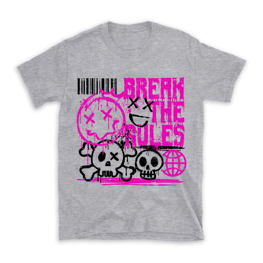 Break the Rules Streetwear T-Shirt