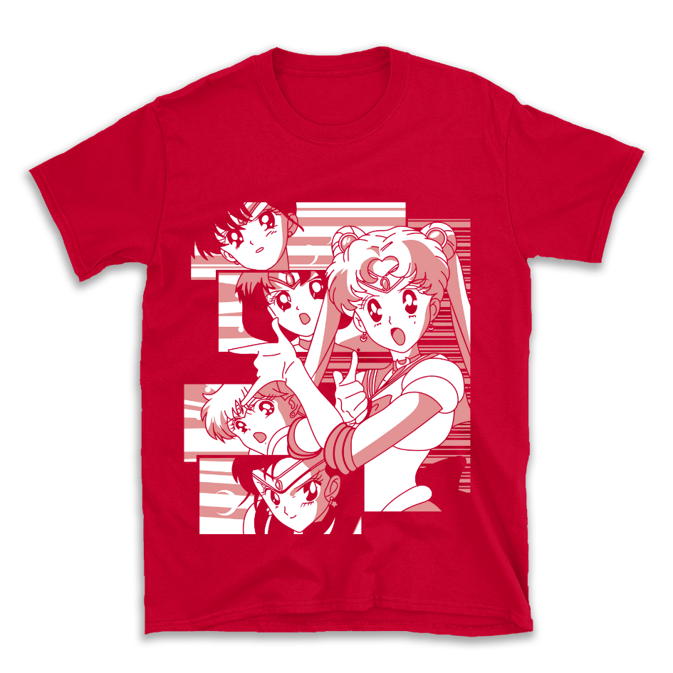 Sailor Moon Anime Graphic T-Shirt