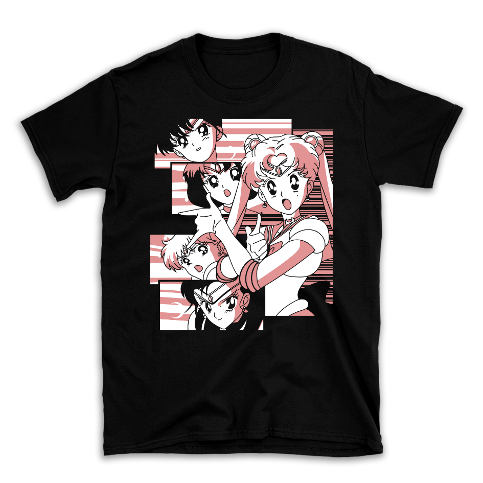 Sailor Moon Anime Graphic T-Shirt