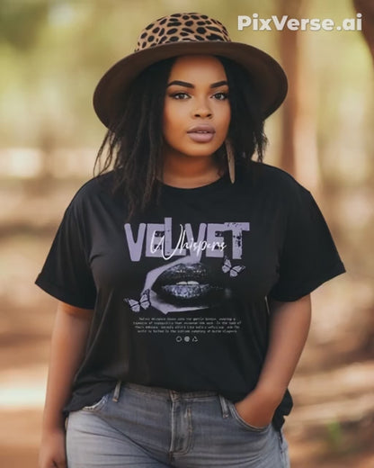 Velvet Whispers Graphic Tee